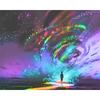 Full 5D Diy Diamond Painting Colorful Aurora Diamond Embroidery Full Lay Cross Stitch Home Decor Handmade Gift