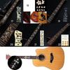 Decorations Ultra Thin Stickers Guitarra Accessories Fretboard Sticker Cross Inlay Decals