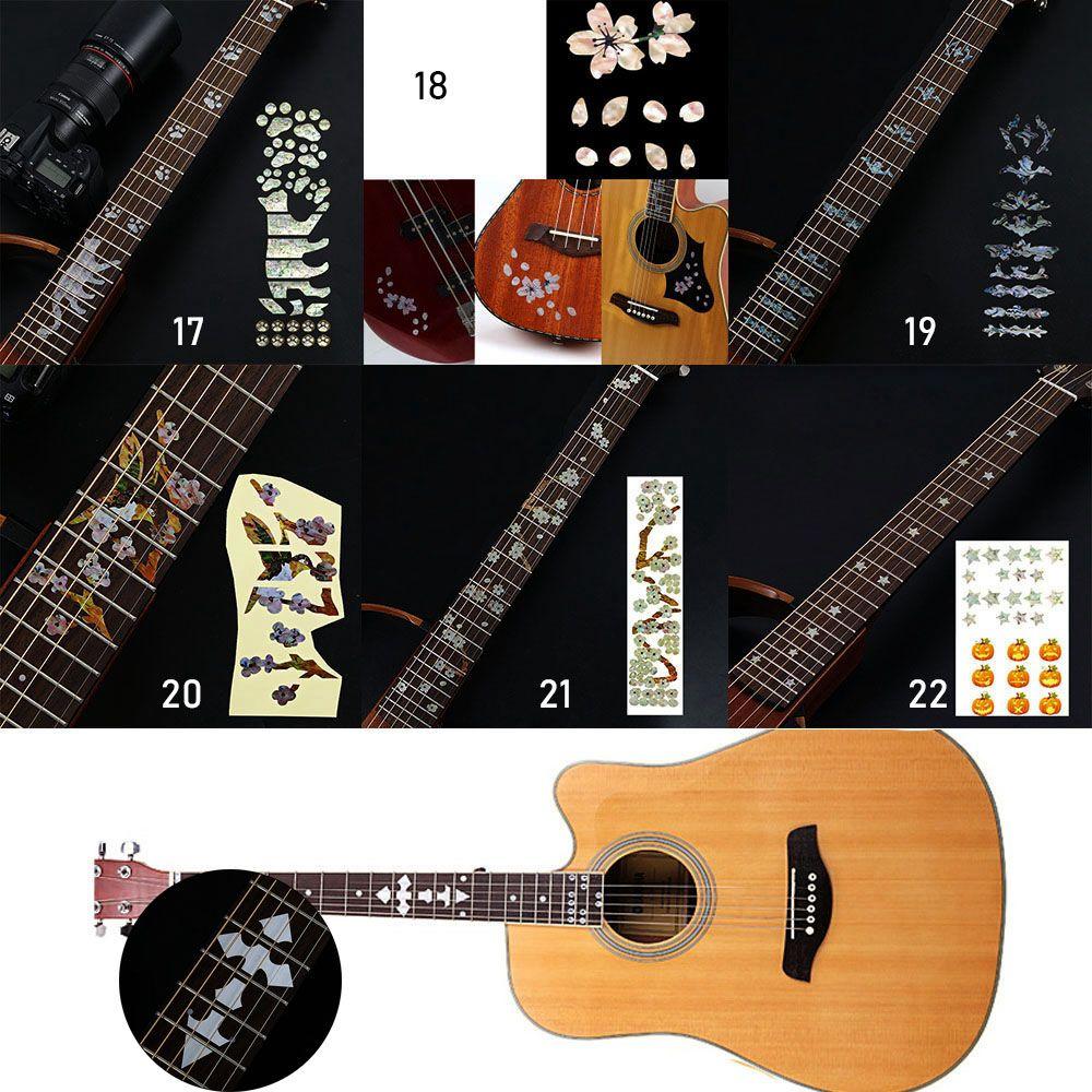 Decorations Ultra Thin Stickers Guitarra Accessories Fretboard Sticker Cross Inlay Decals