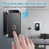 Waterproof Wireless Doorbell 60 Chimes Welcome Doorbell Smart Doorbell  Smart Home