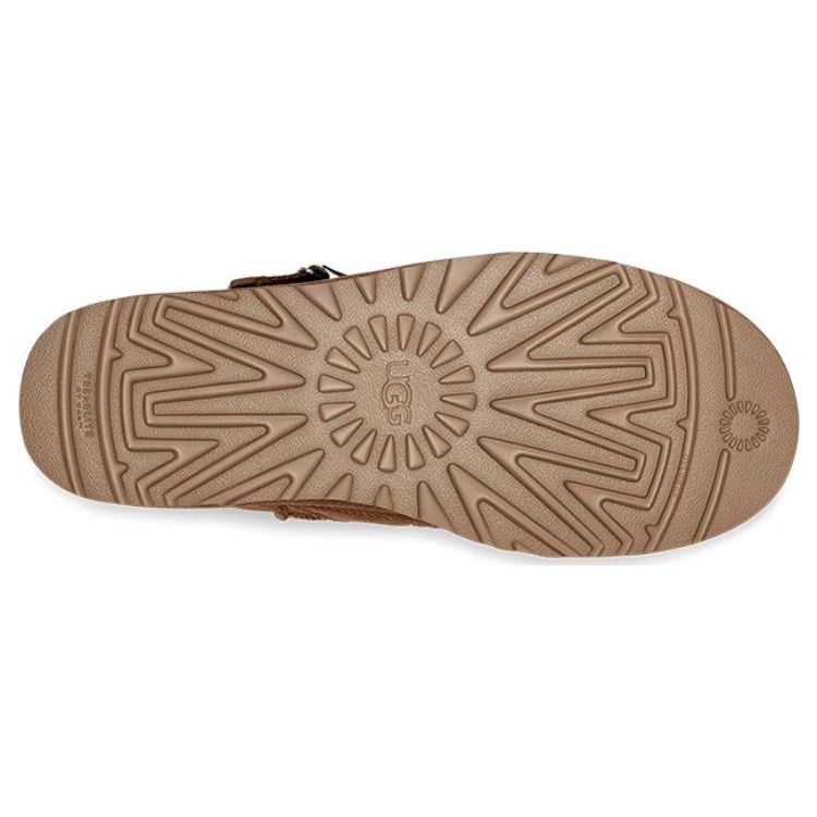 UGG Классическая новинка серии Sheepskin Warm Quick-Lock Short Snow Boots Men boots Chestnut 1135013-CHE