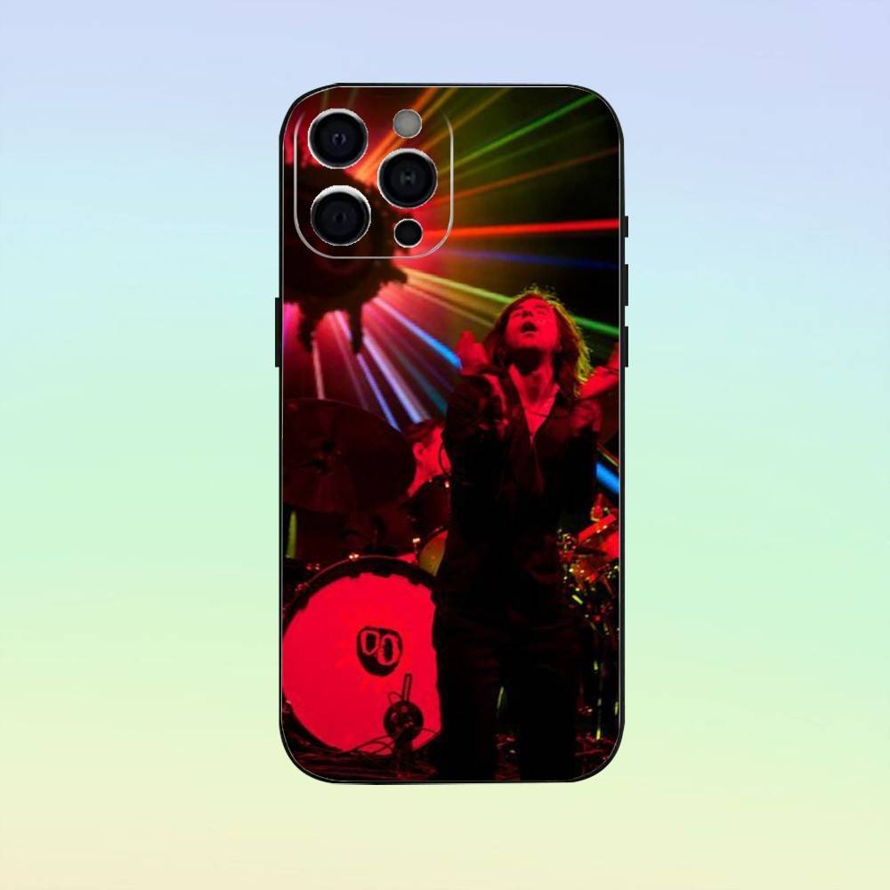 Чехол для телефона Band P-Primal S-Scream для iPhone 17,16,15,14,13,12,11, Мягкий силиконовый черный чехол