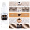 1set 50pcs 5 Styles Paper Stickers Self-adhesive Decals for Wine Bottles Rectangle Mixed Shapes 50x216mm 10pcs/style