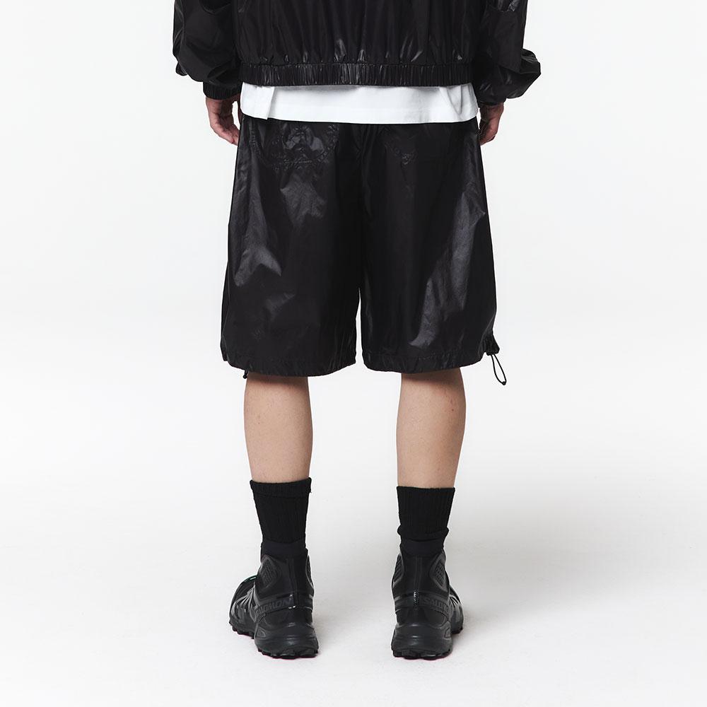 OFFROAD Pleated Setup Half Pants (Black)_5L31712