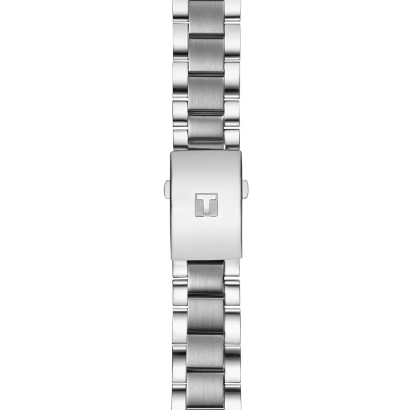Tissot Часы Soko Collection, кварцевый механизм, унисекс, 45 мм, черный циферблат, браслет из нержавеющей стали T116.617.11.057.01-