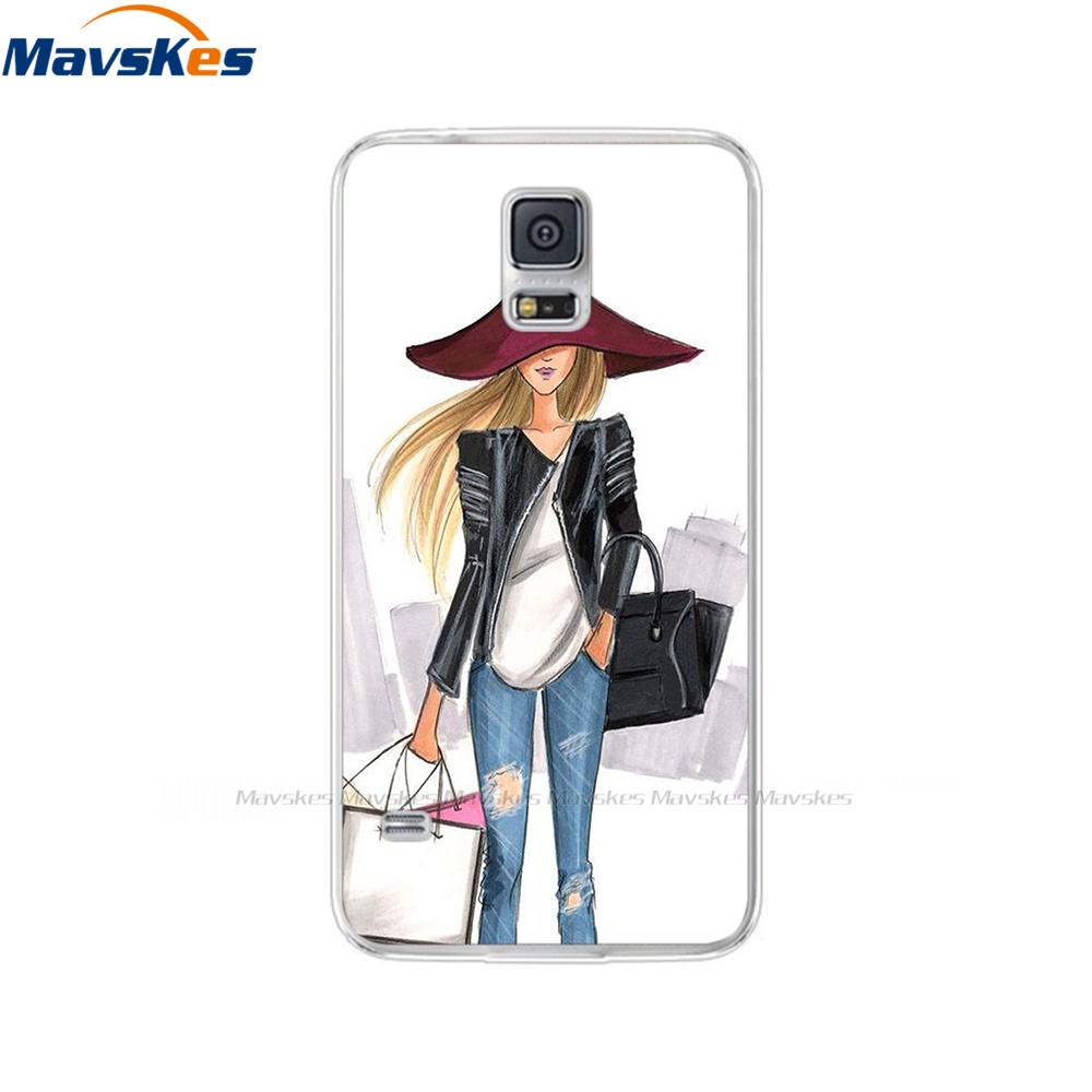 Милый чехол для Samsung S5, мягкий силиконовый чехол из ТПУ, задняя крышка, чехлы для телефонов Samsung Galaxy S 5 Galaxy S5 S5 Mini S5mini, чехол