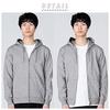 Sweat Parka oz Fleece Zip Up Light Parka Oatmeal L to Japanese size [Print Star] Mens 8.4 [Full Zip] 00217-MLZ (эквивалент L)