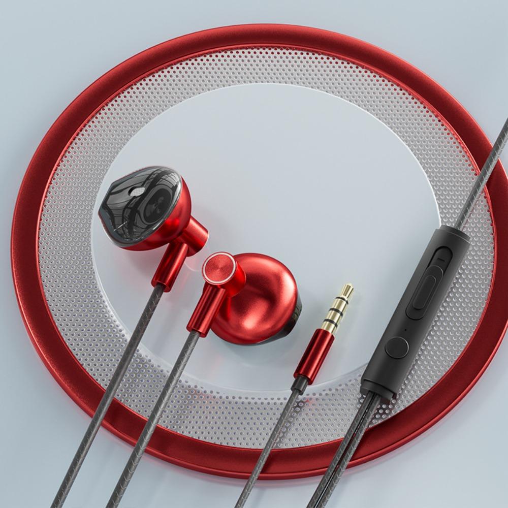 with Mic Wired Earphone 3.5mm Wired Headset Music Earphones Gaming Earphone Gaming