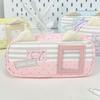 Polka Dot Bear Print Pencil Case Large Capacity Stationery Bag Kawaii Pen Bag  Students