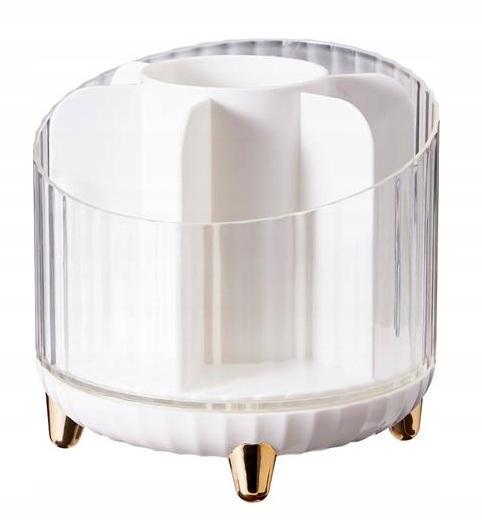 Plastic Ribbed Cosmetics Organizer, 1 Piece
