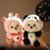 Crossdressing Capibara Unicorn/Panda Teddy Bear Doll Plush Toys Gift For Children