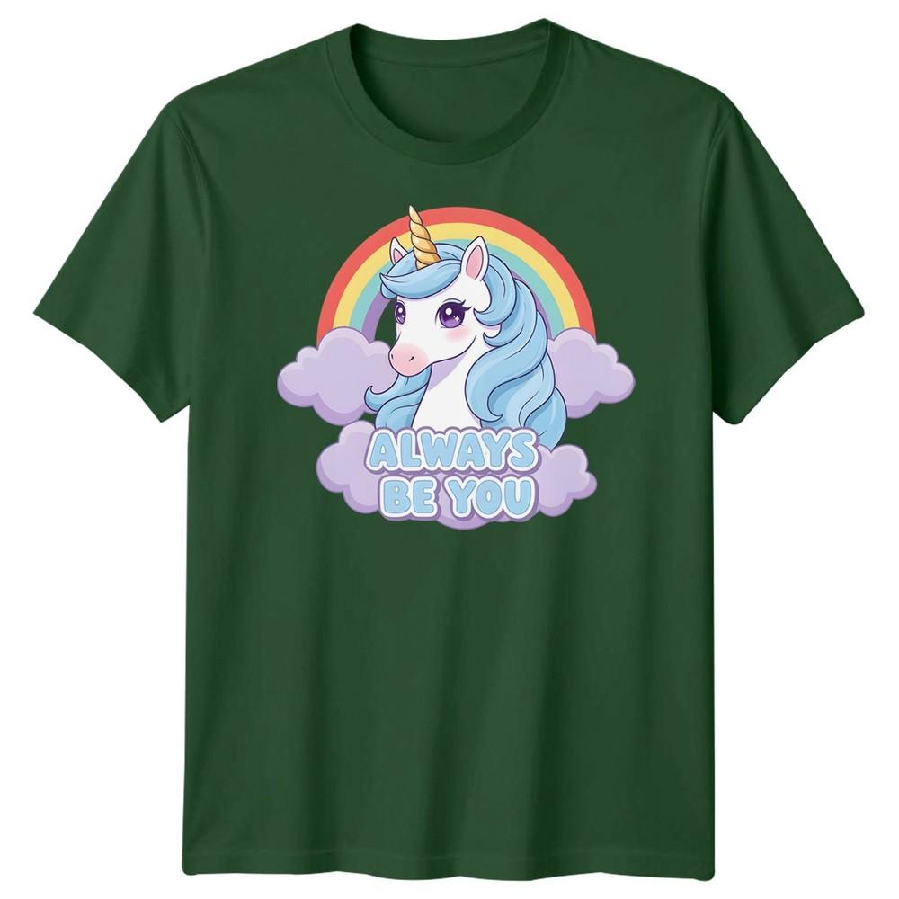 Always Be You Unisexs Tshirt Funny The Unicorn Film Comedy Movie Unisex Tee