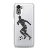 Футболист Soccer Art Новый квадратный прозрачный чехол для телефона для Xiaomi Redmi Note 12 11 9S 9 8 10 Pro + 7 8T 9C 9A 8A K40 игровой чехол