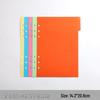 Colorful A4/B5 Loose-leaf Divider Pages for Notebooks, Universal & Customizable Index Pages