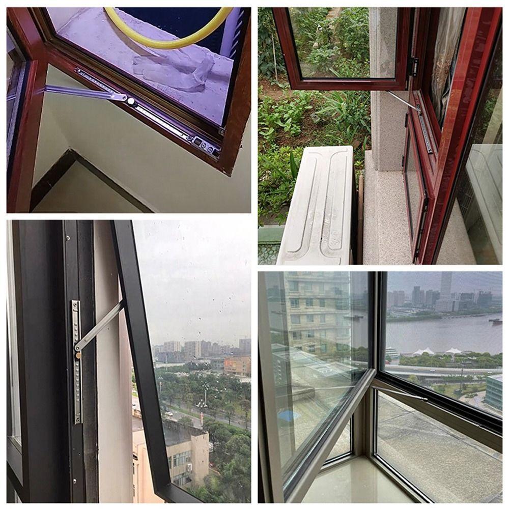 Опора окна из нержавеющей стали, ограничитель фиксированного окна, новая ветрозащитная скоба для окна, окно