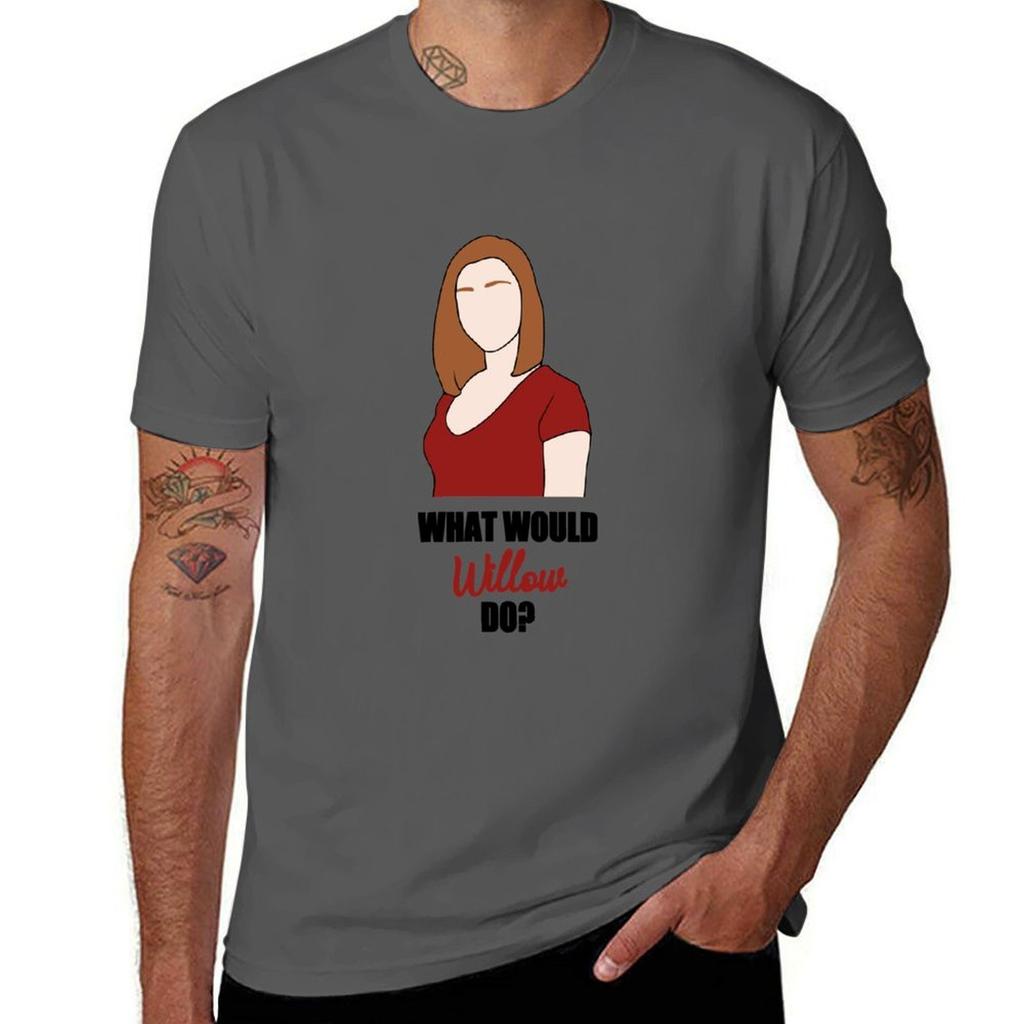 what would willow do TShirt Classic Basic Casual TShirt