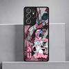 Glass Case for Samsung Galaxy S25 Ultra S20 FE S21 S23 Plus S25+ S22 S24+ S23+ S24 Luxury Phone Cover Hot Cartoon Pokemon
