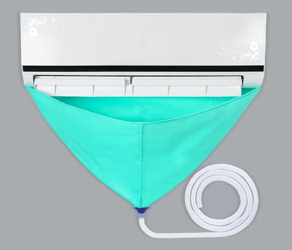 Комплект для чистки кондиционера: Пылезащитный чехол, мешок для воды и инструменты — для настенных кондиционеров, защита стен и мебели