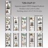 JIANWU City Filmstrip Series Vintage Travel Tree Sea Film Landscape Material Collage Sticker Book Creative  Journal Stationery