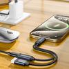 USB-C OTG Кабель-адаптер для зарядки и передачи данных 2-в-1 100 Вт PD Type C на USB 2.0 Конвертер Быстрая зарядка и передача данных 5 Гбит/с Плетеная Защита от перенапряжения