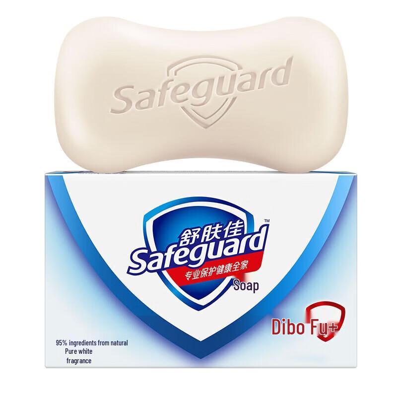 Мыло Safeguard Pure White с ароматом, упаковка 3 x 115 г
