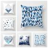 Cushion Cover Square Decorative Various Styles Practical Abstract Geometric Print Pillowcase for Living Room