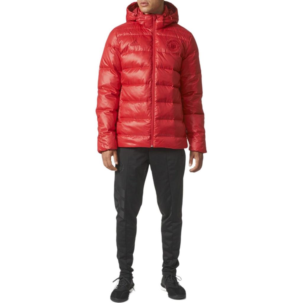 adidas Мужская пуховая куртка MUFC Красная BR8847