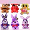 Fnaf Пять Ночей у Фредди Друзья Плюшевая Игрушка Мягкий Подарок 18/25см Желтый Коричневый Фиолетовый Синий Красный Белый