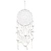 [P3131] - White 'Navajo' Dream Catcher - 90x32 Cm