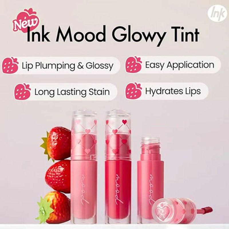 Peripera *Мягкая Ягода* Тинт для губ Ink Mood Glowy (3 цвета)