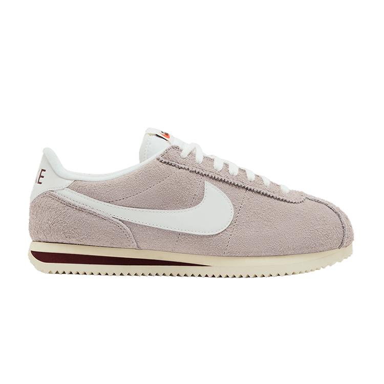 Nike Cortez SE Замша Колледжный Серый Темно-Командный Красный Кокосовое Молоко Парус