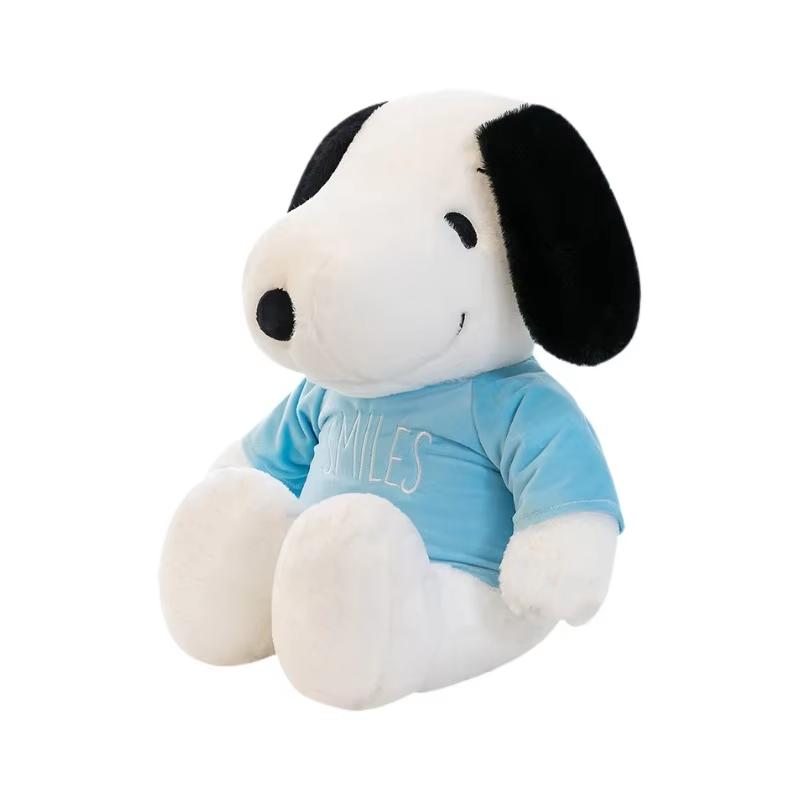 New 35cm Cartoon Cute Snoopy Plush Toy Pillow Sofa Back Plush Doll Gifts For Children birthday gift
