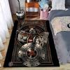 Viking Warrior with Shield suitable as a non-slip mat for the living room or bedroom sofa