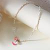 Ocean Inspired Beaded Choker Necklace for Women Shell Starfish Conch Pearl Style Minimal Beach Jewelry Summer Vacation Accessory