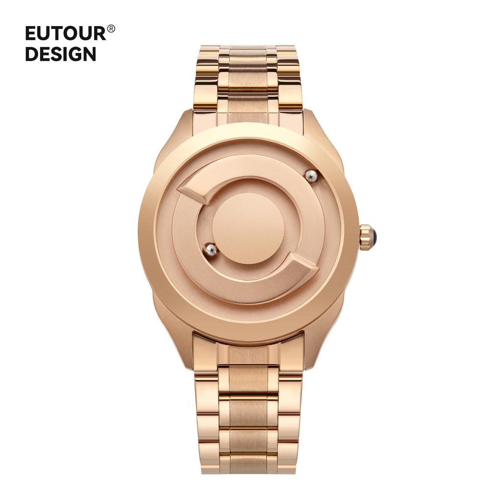 EUTOUR Concept Magnetic Levitation Sci-fi Concept Watch, Stainless Steel Strap Magnetic Watch E034