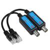 ABUO-1CH Пассивный Для IP-сети Коаксиальный Передатчик Приемник Расширитель 1 пара 10/100 Мбит/с Для IP NVR Камеры Через Коаксиал Расширитель