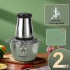Электрическая мясорубка Zuozhixun из нержавеющей стали, 2 л