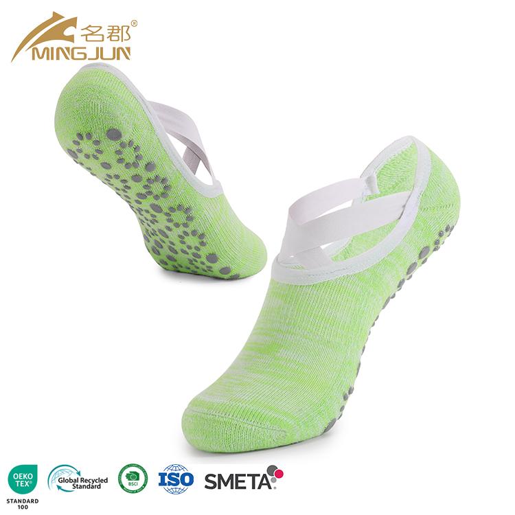 Anti Skidding Grip Womens Non Skid Sock Stockings Socks Barre Pilates Yoga Anti Slip Socks