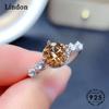 Классическое кольцо Lindon из медного сплава с цирконием, женские ювелирные изделия, свадебный подарок для вечеринки