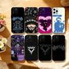 Чехол для телефона R-Rapper O-Odetari для iPhone 17,16,15,14,13,12,11 Plus,Pro Max,XS,Мягкий силиконовый черный чехол
