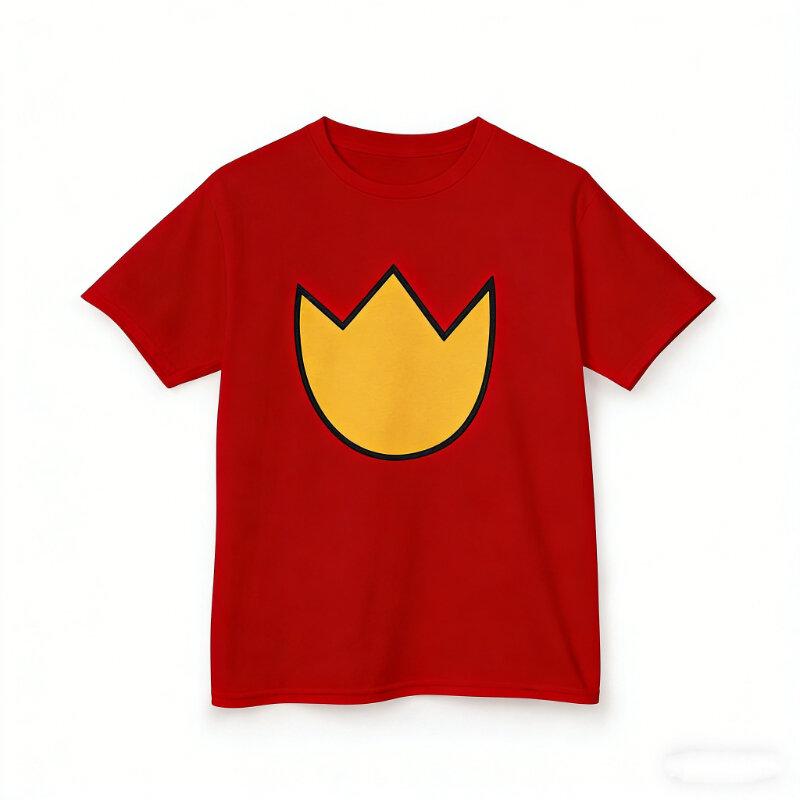 Children and Youth Breathable Soft Short Sleeve T-Shirt Cute Print T-Shirt for Boys and Girls