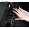 For Trumpchi GAC Empow New DODGE Attitude GT Gear Shift Panel Trim Glass Lift Button Switch Panel Carbon fiber Protection Cover