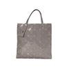 ISSEY MIYAKE Polyvinyl Chloride Resin Tote Bag, Shopping Bag, Handbag Women's Gray BB41-AG603-12