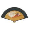 Ripple Onishi Seihan Men's Short Silk Pentex 22cm Mt. Fuji Folding Fan, Cooling, Japanese Pattern, F