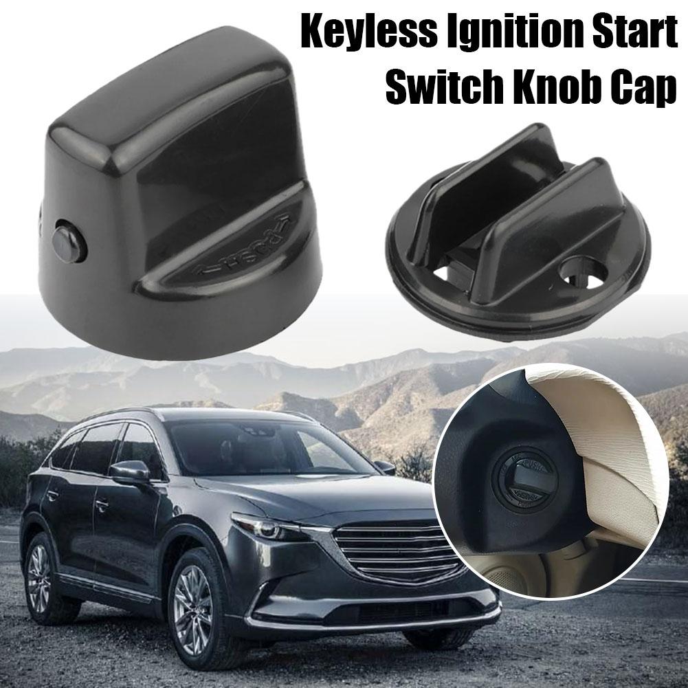 Для Mitsubishi Lancer Outlander Keyless Ignition Start Insert D6Y1-76-142 Switch Knob D461-66-141A-02 Cap A5V9