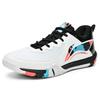 Кроссовки для бадминтона Li Ning Saga 2 Lite с амортизацией, противоскользящей и износостойкой подошвой, низкие, унисекс, белые AYTT003-2