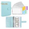 Spending Money With Binder Saving Budget Sheet Money Envelopes Hidden Compartments Pvc Waterproof A6 Budget Binder Budget Planner Book