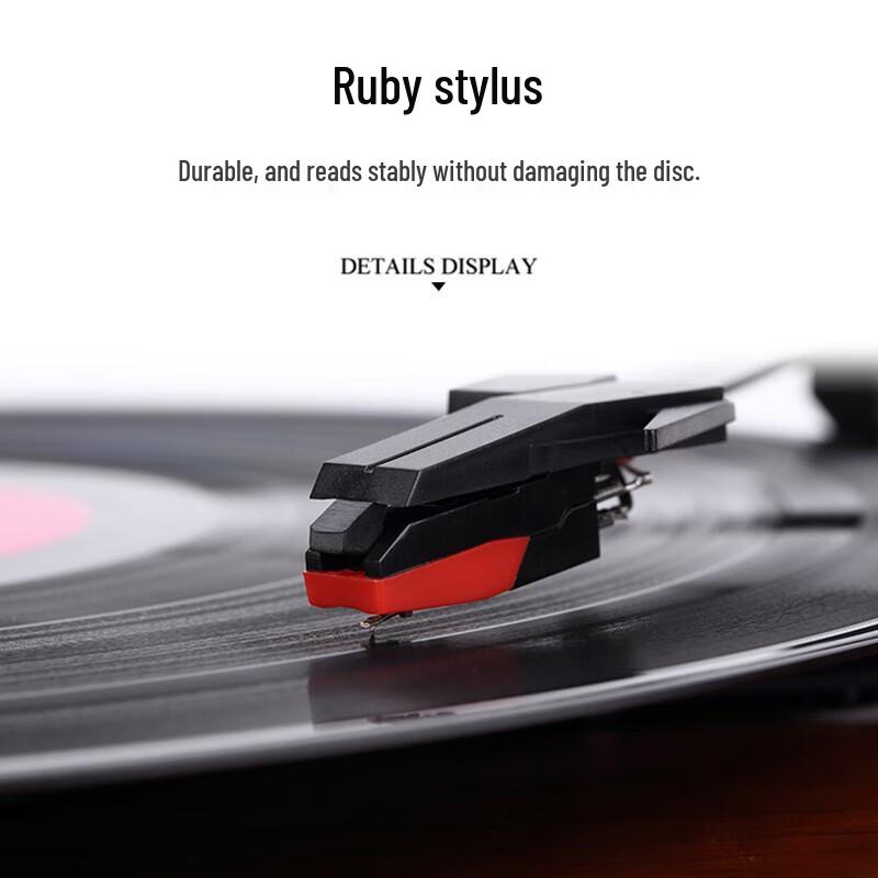 Retro Bluetooth Turntable Phonograph Speaker