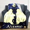 Customiz Name Personality How to Train Your Dragon Toothless Blanket Soft &Warm Sofa Office Bed Travel Lunch Break Blanket, Gift Suitable All Seasons
