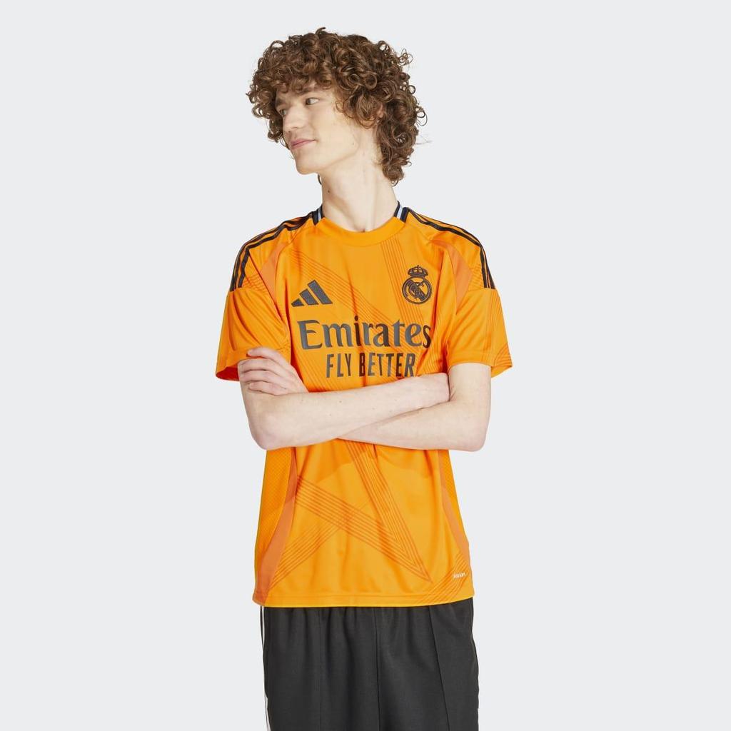 Adidas Soccer Training Jersey Real Madrid 24/25 Orange
